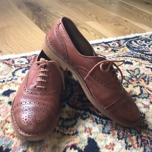 Vintage Leather Oxfords